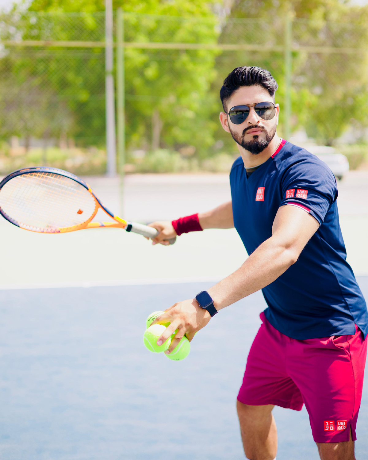 aman tennis player